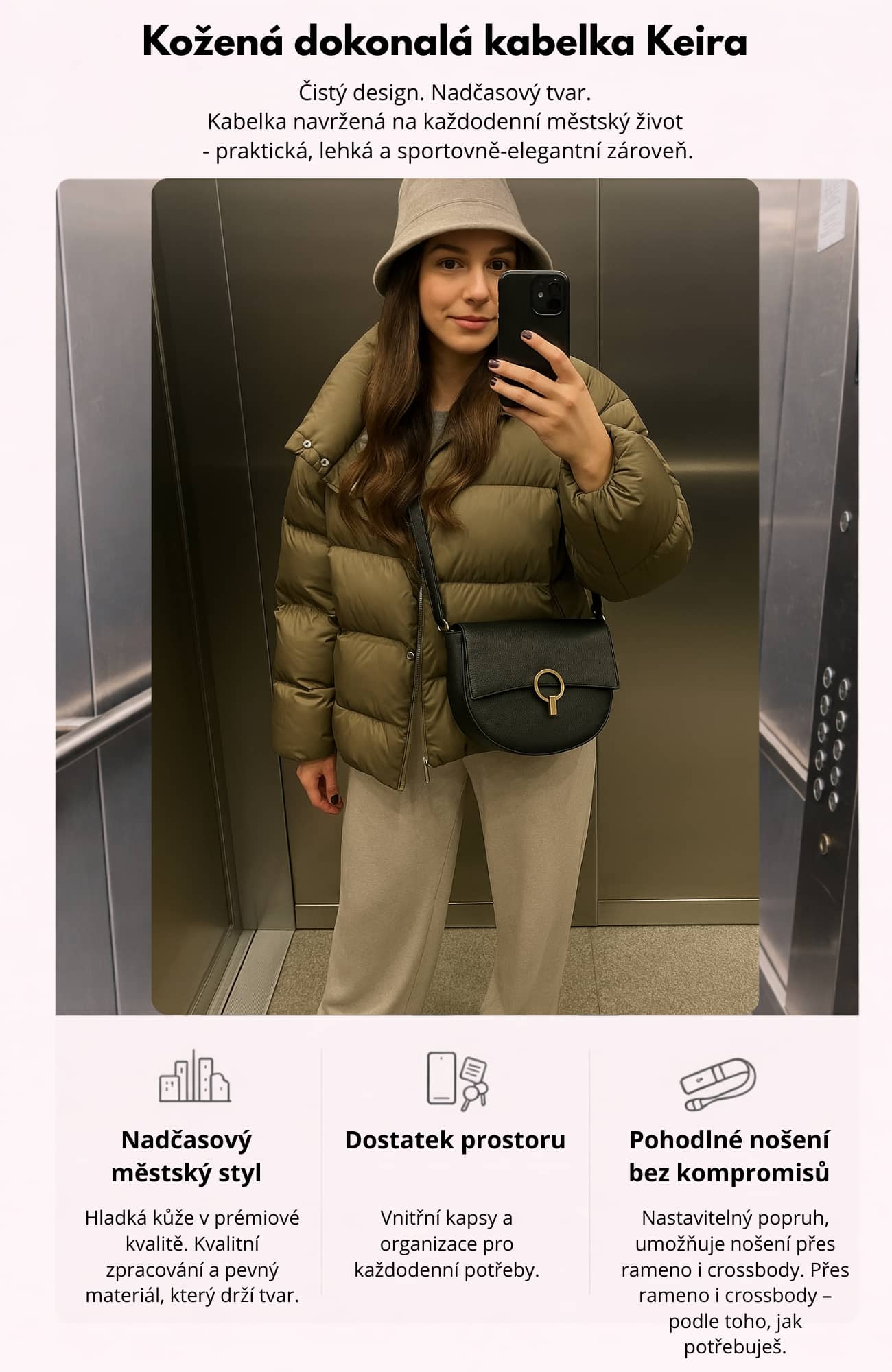 kožená kabelka - danami (2)